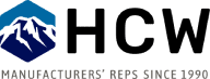 HCW Hutchison Cummings & Weaver logo with a building silhouette.
